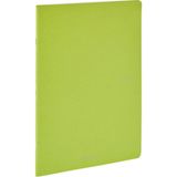 Fabriano Ecoqua Orginal Tel Zımbalı Çizgisiz Defter Limon Yeşili A5 40 Yaprak 90 gr