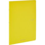 Fabriano Ecoqua Orginal Tel Zımbalı Çizgisiz Defter Sarı A5 40 Yaprak 90 gr