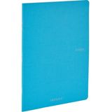 Fabriano : Ecoqua Orginal Tel Zımbalı Çizgisiz Defter : Turkuaz : A5 (40 Yaprak - 90 Gr)