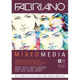 Fabriano Mi x ed Media Çok Amaçlı Karışık Teknik Kuru,sulu,pastel Eskiz Çizim Defteri 250 gr 40 Yaprak A3