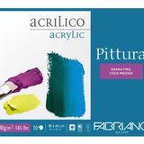 Fabriano Pittura 30 X 40-400 Gr. Akrilk, Yağlı ve Tempera Boya Kağıdı (Soğuk Basım) Blok