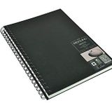 Fabriano Sketchbook A4-110 Gr. Doğal Dokulu Kağıt, Suya Dayanıklı Sert Kapak - Spiralli Defter