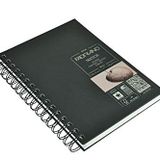 Fabriano Sketchbook A5-110 Gr. Doğal Dokulu Kağıt, Suya Dayanıklı Sert Kapak - Spiralli Defter