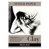 Fabriano Toned Paper Clay 120 gr A3 50 yaprak Kil Rengi Eskiz ve Çizim Blok