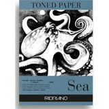 Fabriano Toned Paper Sea Deniz Rengi A4 120 gr 50 Yaprak Eskiz Blok