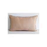 Fabric by Gülçin Koton Duck Kumaş Düz Kum Beji Renk Dikdörtgen Kırlent Kılıfı