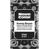 Fabric Textile Toz Teksil Kumaş Boyası Siyah Renk Kıyafet Elbise Çanta Ayakkabı Pantolon 12gr Bordo