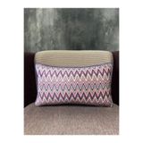 Fabricland İthal Ipek Kadife Chevron 1014 Dikdörtgen (50x30 cm) Kılıf