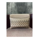 Fabricland İthal Ipek Kadife Chevron 909 Dikdörtgen (50x30 cm) Kılıf
