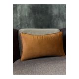 Fabricland Ithal Ipek Kadife Kiremit Renk Kırlent Kılıfı 30x50cm
