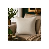 Fabricland İthal İpek Kadife Krem Renk KIRLENT KILIFI 43x43cm