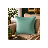 Fabricland Ithal Ipek Kadife Mint Yeşili Kırlent Kılıfı 43x43cm