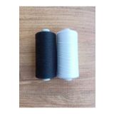 fabricorg 1000 Metre X 2 Renk 120 Numara Makine & El Dikiş Ipliği Seti (SİYAH & BEYAZ)