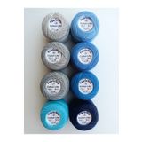 fabricorg Cotton Like Etamin-kanaviçe 8'li Iplik Seti 1 (10 GR-NO.8)