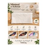 fabricorg Duck Kumaş Çok Amaçlı Çanta Organizatör / Kalemlik / Makyaj Çantası – 22x12 cm