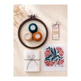 fabricorg Etamin - Kanaviçe Başlangış Seti KARANFİL ( SET-3 )
