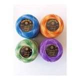 fabricorg No:12 Cotton Like Ebruli Etamin - Kanaviçe 4'lü Iplik Seti-2 (6 Gr)