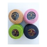fabricorg No:12 Cotton Like Etamin - Kanaviçe 4'lü Iplik Seti-8 (6 Gr)