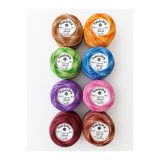 fabricorg No:8 Cotton Like Ebruli Etamin - Kanaviçe 8'li Iplik Seti-1 (10 Gr)