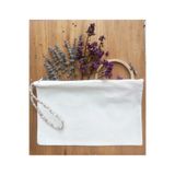 fabricorg Punch'a Uygun Ham Bez Clutch - Cüzdan - El Çantası (30X20 CM)