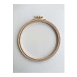 fabricorg Vidalı 8 mm Ahşap Kasnak Şirin No:3 (15,5 cm-İç Çap)