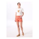 Fabrika 5003087588 Turuncu Kadın Basic Şort