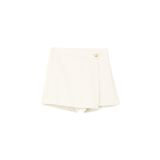 Fabrika A-Form Fit Mini Etek, 38, 5003087553, Ekru, Kadın