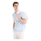 Fabrika Açık Mavi Slim Fit Flamlı T-Shirt, S, 5003328100, Açık Mavi, Erkek
