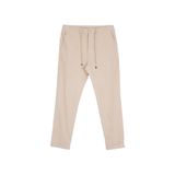 Fabrika Bağlamalı Bel Duble Paça Chino Pantolon, 52, 5003156039, Ekru, Erkek