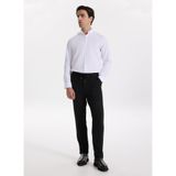 Fabrika Bağlamalı Bel Duble Paça Jogger Pantolon, 52, 5003274116, Siyah, Erkek