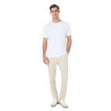 Fabrika Bağlamalı Bel Normal Paça Chino Pantolon, 52, 5003225806, Bej, Erkek
