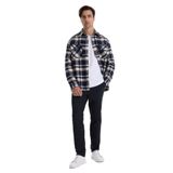 Fabrika Bağlamalı Bel Normal Paça Jogger Pantolon, 48, 5003277055, Lacivert, erkek