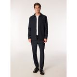 Fabrika Bağlamalı Bel Slim Fit Lacivert Erkek Takım Elbise F4WM-TKM 2553 - 48