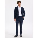 Fabrika Bağlamalı Bel Slim Fit Lacivert Erkek Takım Elbise Soho-Jersey-Jogger-Db - 54