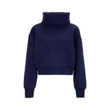 Fabrika Balıkçı Yaka Düz Sweatshırt, M, 5003258171, Lacivert, kadın