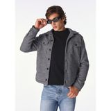 Fabrika Basic Gri Melanj Erkek Düz Ceket F4WM-CKT 2945 - XL