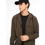 Fabrika Basic Kapüşon Yaka Düz Haki Erkek Gömlek F3WM-GML172 - XL