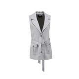 Fabrika Basic Keten Yelek F4SL-YLK0053, 38, F4SL-YLK0053, Gri, Kadın