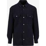 Fabrika Basic Lacivert Erkek Çizgili Ceket F5SM-CKT 2461 - 2XL
