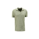 Fabrika Basic Polo T-Shirt, L, F4SM-TST 0981, Yeşil, Erkek