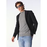 Fabrika Basic Siyah Erkek Düz Ceket F4WM-CKT 2477 - 46
