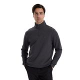 Fabrika Bato Yaka Düz Erkek Sweatshırt Fc4Wm-Swt 2233., Antrasit, Xl
