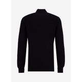 Fabrika Bato Yaka Slim Fit Düz Erkek Kazak, 2XL, 5003270755, Siyah