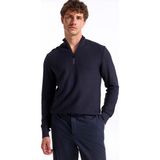 Fabrika Bato Yaka Slim Fit Düz Lacivert Erkek Kazak F5WM-KZK 2522 - 2XL