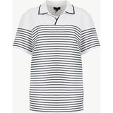 Fabrika Beyaz Erkek Slim Fit Çizgili Polo T-Shirt Porter N