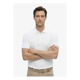 Fabrika Beyaz Erkek Slim Fit Jakarlı Polo T-Shirt F6SM-TST 0939 NB