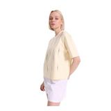Fabrika Beyaz Loose Fit T-Shirt, M, 5003327684, Sarı, Kadın