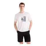 Fabrika Beyaz Relaxed Baskılı T-Shirt, 2XL, 5003329381, Kırık Beyaz, Erkek