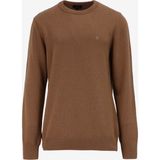 Fabrika Bisiklet Yaka Basic Düz Deve Tüyü Erkek Kazak F4WM-KZK 2524 - XL