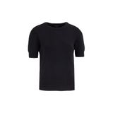 Fabrika Bisiklet Yaka Basic Düz Siyah Kazak Kadın F4WL-KZK0672 - XS